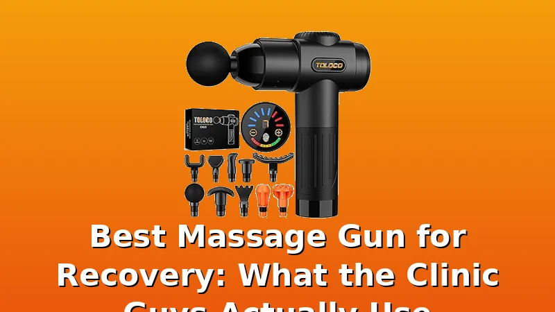 Best Massage Gun for Recovery: What the Clinic Guys Actually Use - PulseWave HQ review with measurements and honest opinion