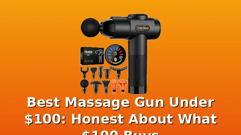 Best Massage Gun Under $100: Honest About What $100 Buys - PulseWave HQ review with measurements and honest opinion