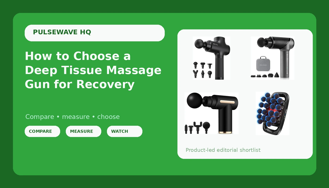How to Choose a Deep Tissue Massage Gun for Recovery