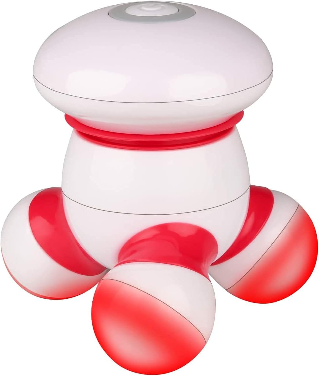 cotsoco Handheld Massager Mini Portable Vibrating Body Massager with LED Light