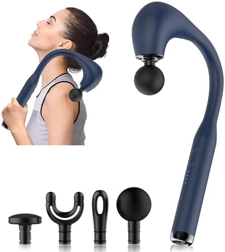 Fronnor Massage Gun Deep Tissue with Extended Handle (B0CJLR48P2)